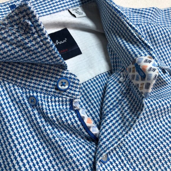 Blue and Purple Checkered Shirts by Robert Graham - Picture 8 of 14